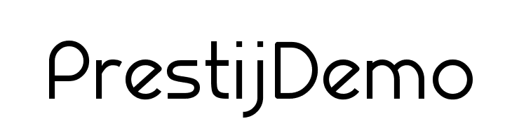 Prestij Demo  Frei Schriftart Herunterladen