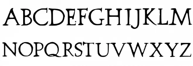 Prestinia PRO Schriftart Groß