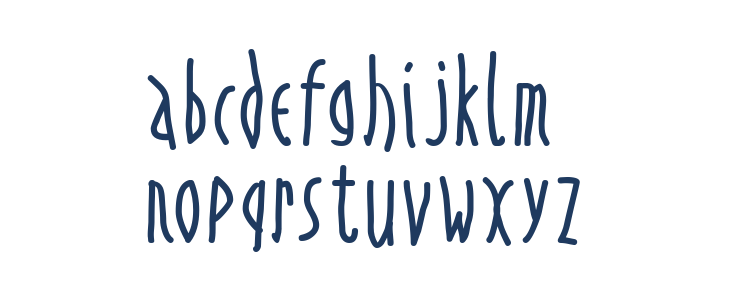 PrestoWritten Lowercase