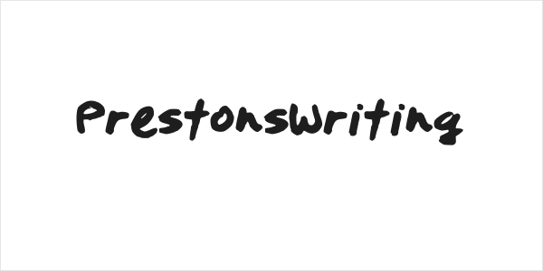 PrestonsWriting Logo