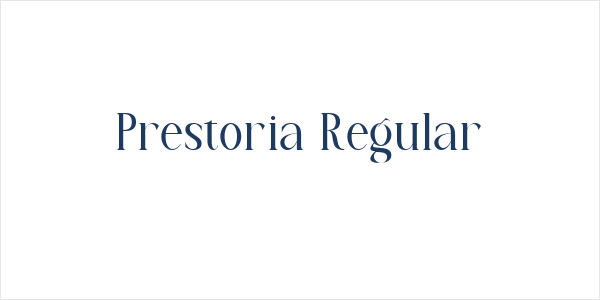 Prestoria Regular Logo