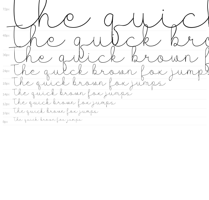 Presty Light Waterfall