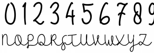 Presty Regular Font OTHER CHARS