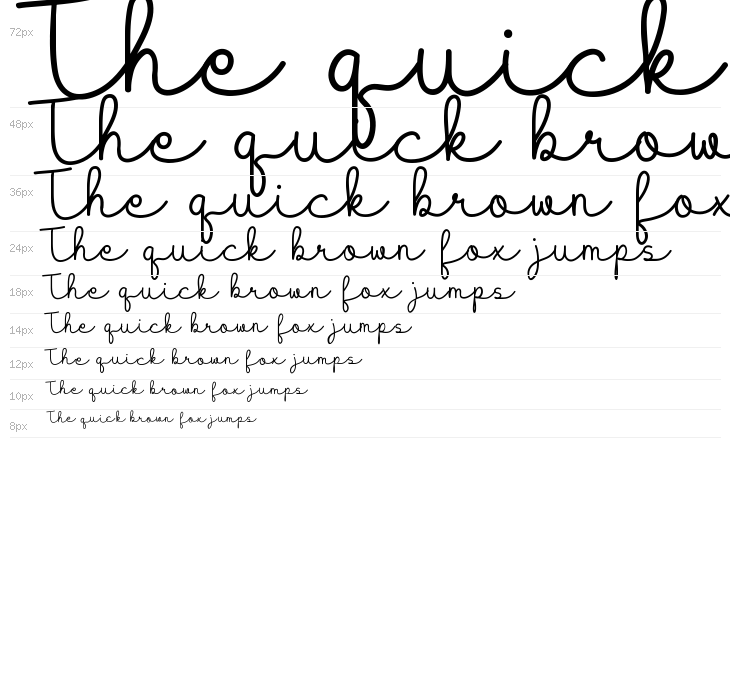 Presty Regular Waterfall