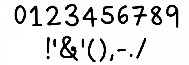 Pretend Pirates Regular Font OTHER CHARS