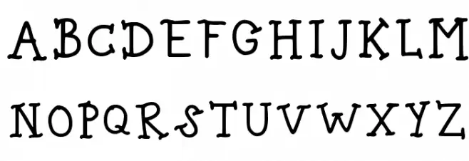 Pretend Pirates Regular Schriftart Groß