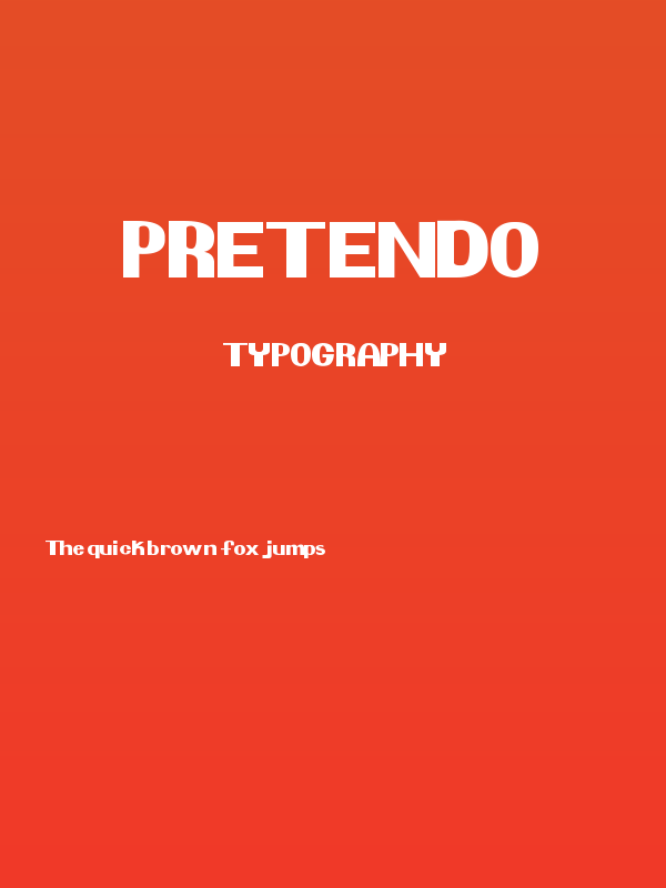 Pretendo Poster
