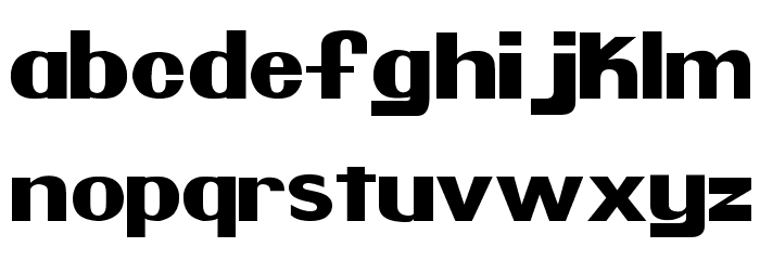 Pretendo Font LOWERCASE