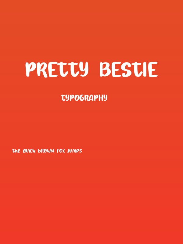 Pretty Bestie Poster