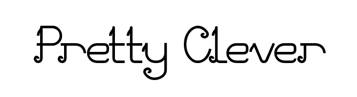 Pretty Clever  免费字体下载