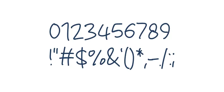 Pretty Daily Fuentes OTROS CHARS