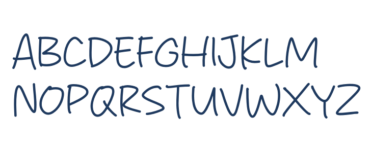 Pretty Daily Uppercase