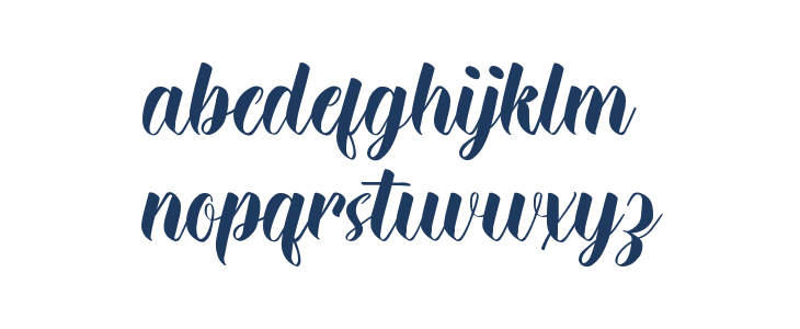 Pretty Flower Demo Lowercase