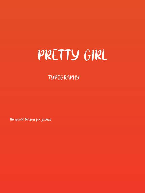 Pretty Girl Poster