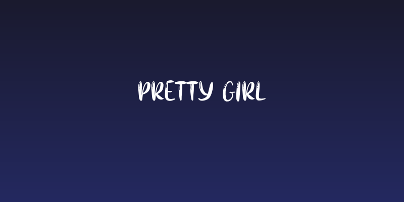 Pretty Girl Social Header