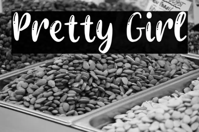 Pretty Girl Font examples