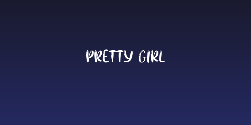 Pretty Girl Social Header