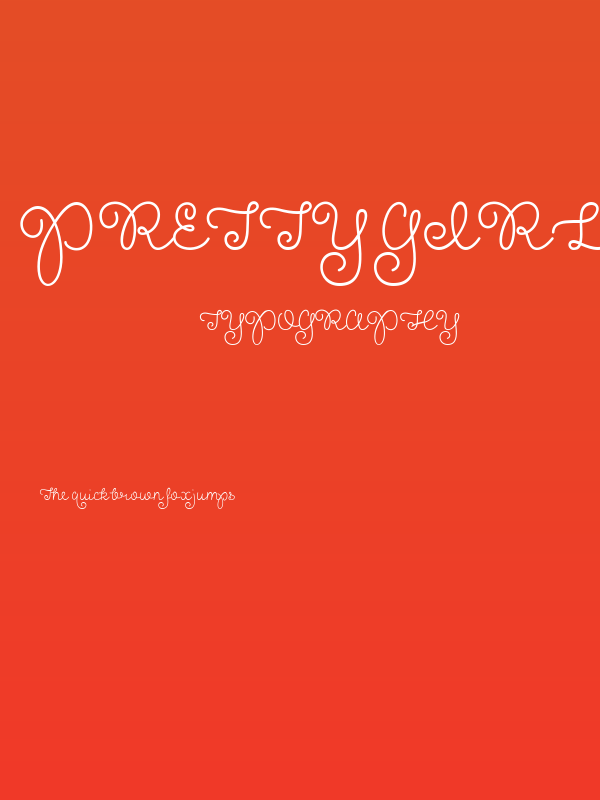 Pretty Girls Script Demo Poster