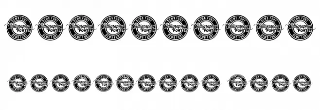 Pretty Good Demo Script Font OTHER CHARS