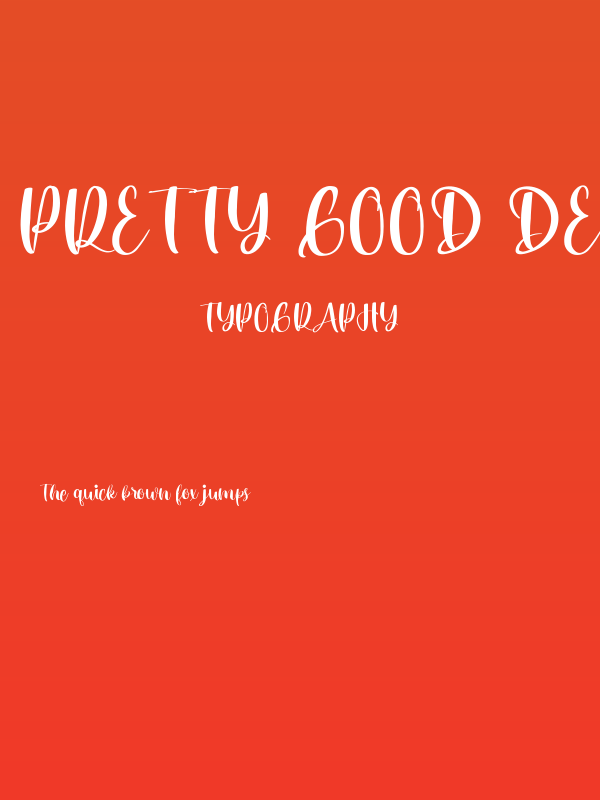 Pretty Good Demo Script Poster