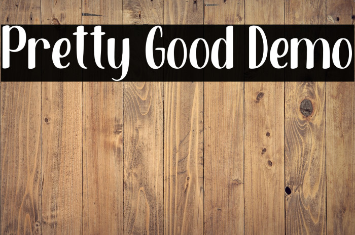 Pretty Good Demo Example 1