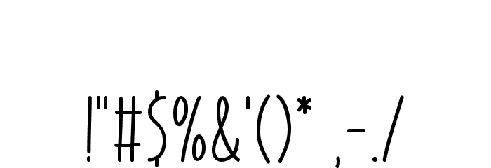 Pretty Magnolia Font OTHER CHARS