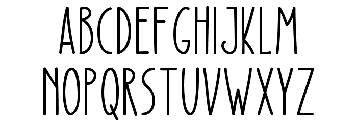 Pretty Magnolia Font LOWERCASE