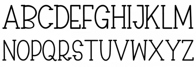 Pretty Panda Font Litere mari