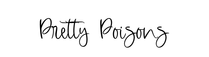 Pretty Poisons  Frei Schriftart Herunterladen