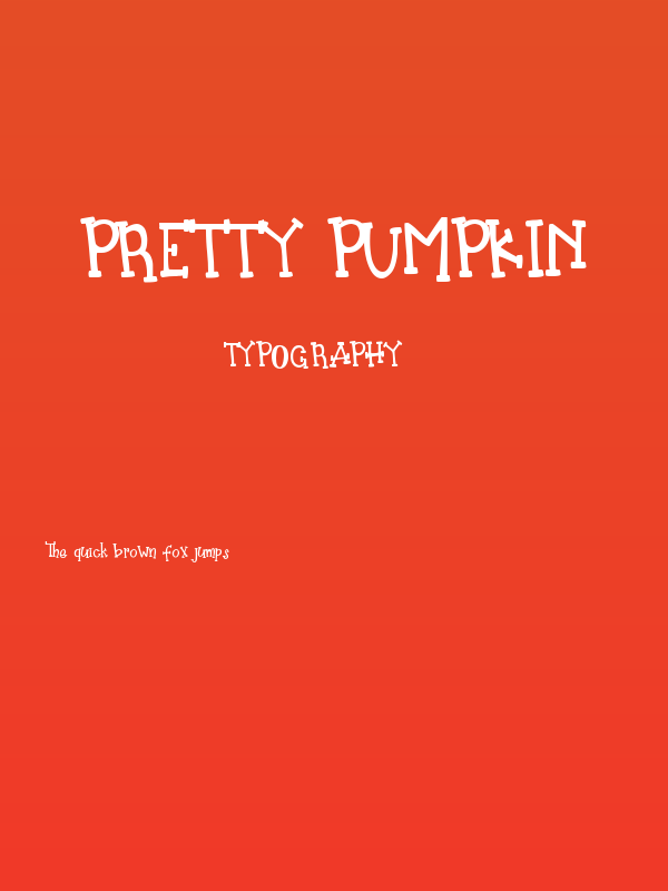 Pretty Pumpkin Poster