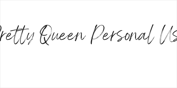 Pretty Queen Personal Use Logo