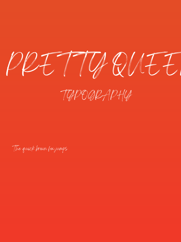 Pretty Queen Personal Use Poster