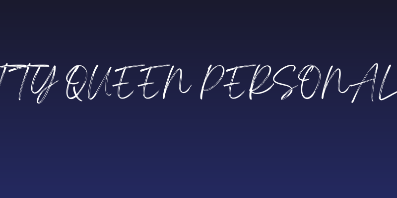 Pretty Queen Personal Use Social Header