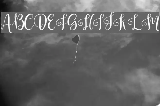 Pretty Queen Font examples