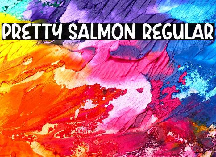 Pretty Salmon Regular Example 3