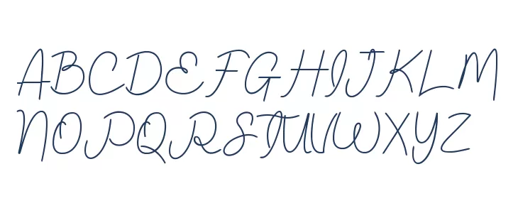 Pretty Satisfy Script Polices MAJUSCULES