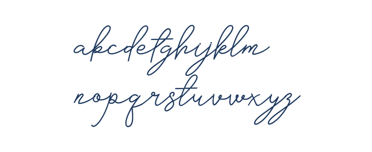 Pretty Satisfy Script Lowercase