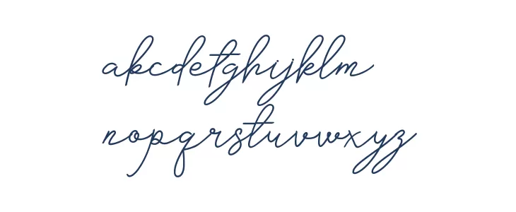 Pretty Satisfy Script Polices MINUSCULES