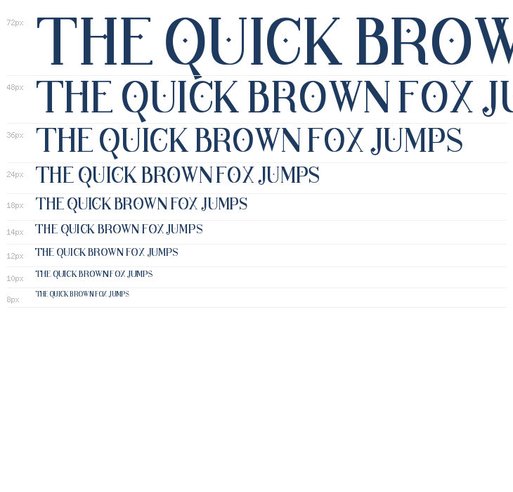 Pretty Satisfy Serif Waterfall