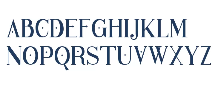 Pretty Satisfy Serif Caratteri MINUSCOLO