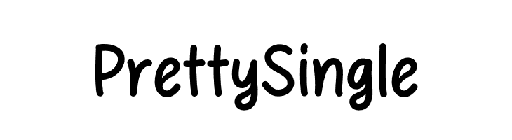 Pretty Single  Fuentes Gratis Descargar