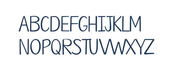 Pretty Spring Uppercase