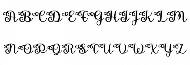 Pretty Summer Regular Schriftart Groß