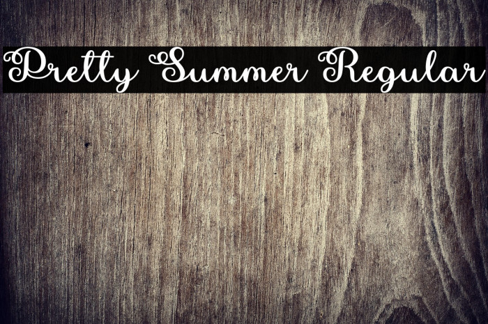 Pretty Summer Regular Example 1
