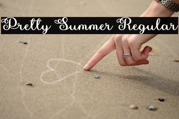 Pretty Summer Regular Example 2