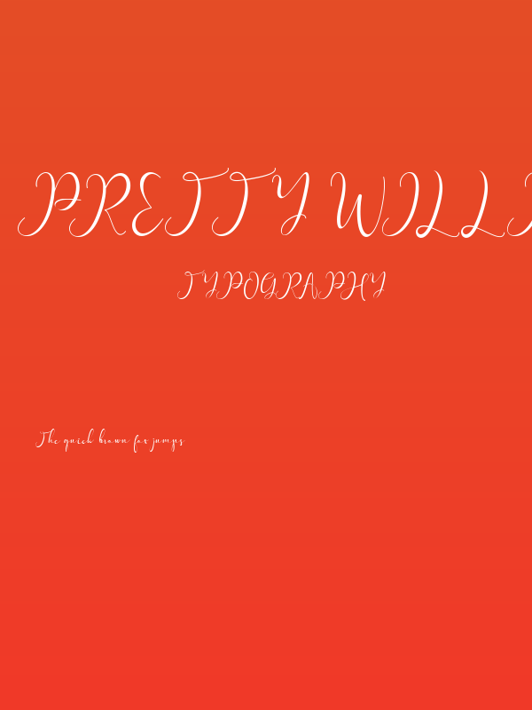 Pretty Willie Poster