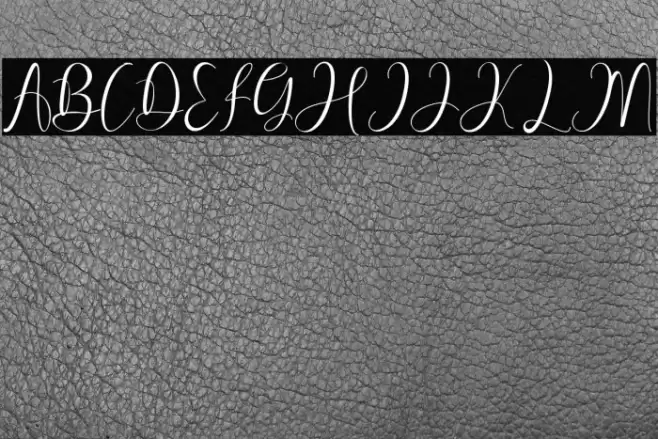 Pretty Willie Font examples