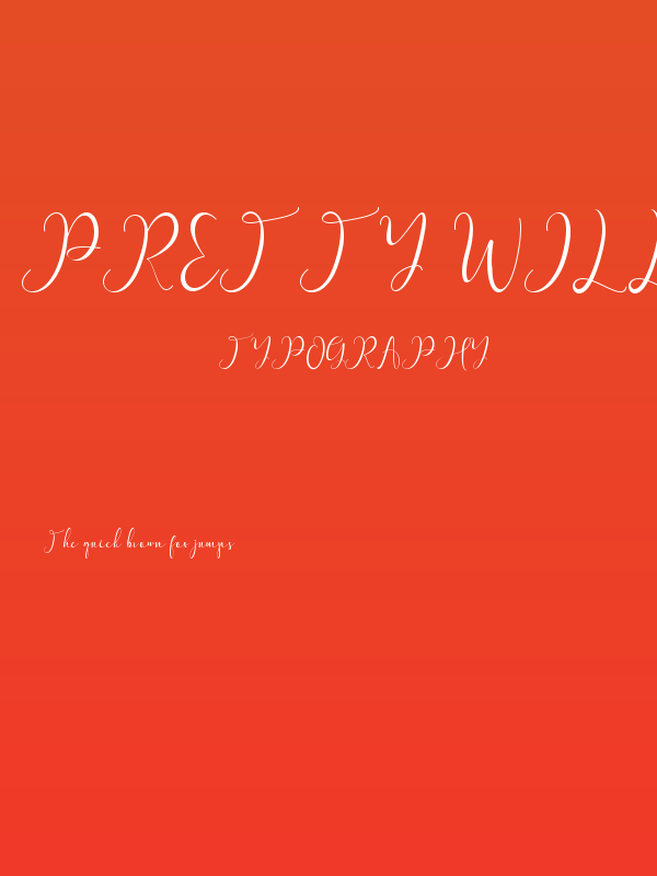 Pretty Willie Poster