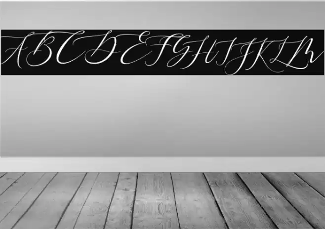 Pretty Women Script フォント examples