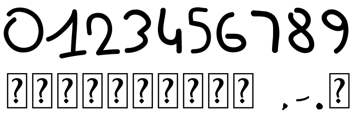 Pretty tOmAtO Font OTHER CHARS